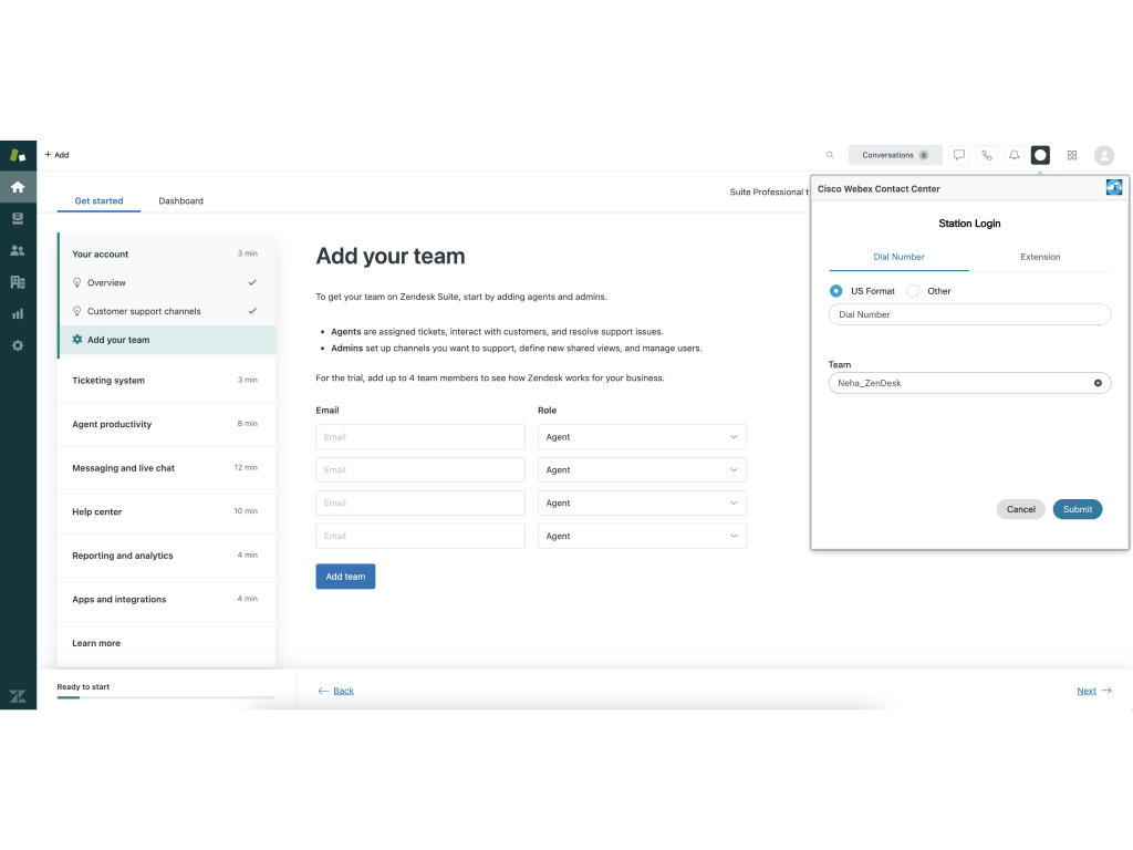 Webex Contact Center screenshot 1